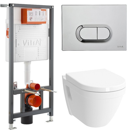 Комплект унитаз с инсталляцией Vitra S50 9003B003-7201
