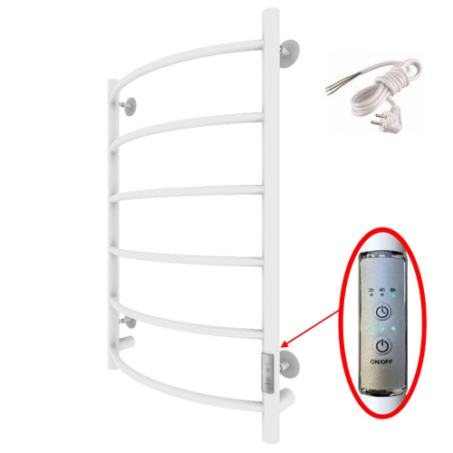 Полотенцесушитель Тругор Пэк сп Пэксп5/8050белыйВГП 55х80 электрический белый