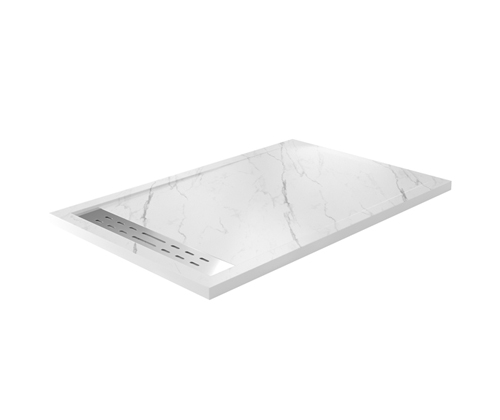 Душевой поддон WasserKRAFT Rhin 44T 44T36 140x90 искусственный камень белый