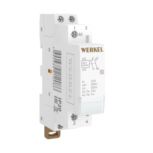 Контактор модульный Werkel 4690389212086