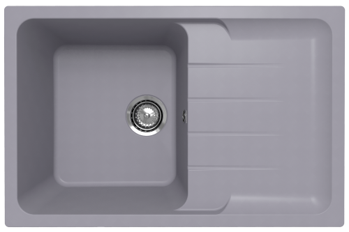 Кухонная мойка Ulgran Quartz Gerda 780-05 78х51 цвет бетон