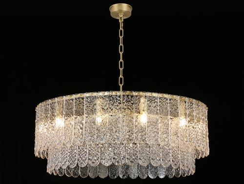 Люстра подвесная Newport 8370 8370/80 C brass