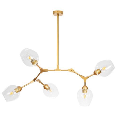 Люстра на штанге Arte Lamp Yuka (Ыука) A4103SP-5GO