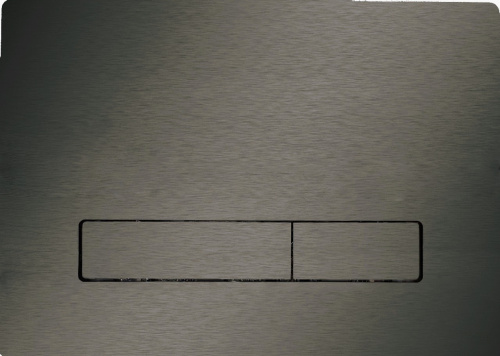 Клавиша смыва механическая KK POL Vitrum Metal SLim 350/PSM/006-00-00 цвет титан