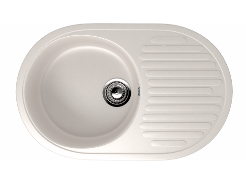 Кухонная мойка Ulgran Classic U-107-331 73х46 цвет белый