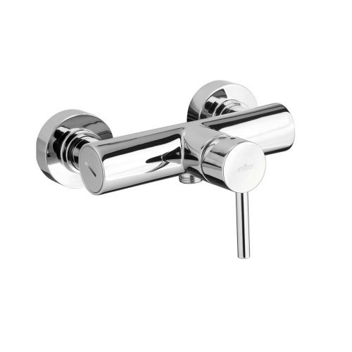 Смеситель для ванны и душа Webert Elio EL870102015 настенный хром