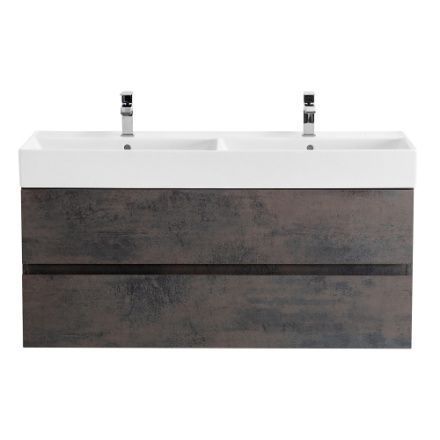 Тумба под раковину Cezares MOLVENO 46 MOLVENO 46-120-2C-SO-2-OSS 120х46х50 подвесная цвет коричневый