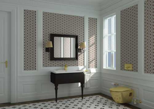 Зеркало в ванную Creavit Art AR4001.01.SS 80x80