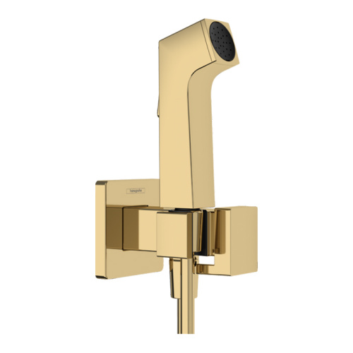 Гигиенический душ со смесителем Hansgrohe Bidette 29233990 золото