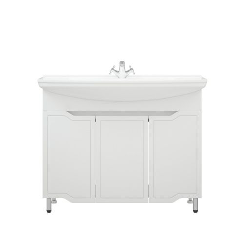 Тумба под раковину Corozo Мирра SD-00001544 102х34х85 цвет белый