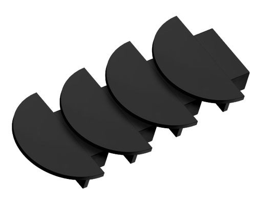 Заглушка (4 шт.) Ambrella Light Alum Profile (Алум Профиле) GP8120