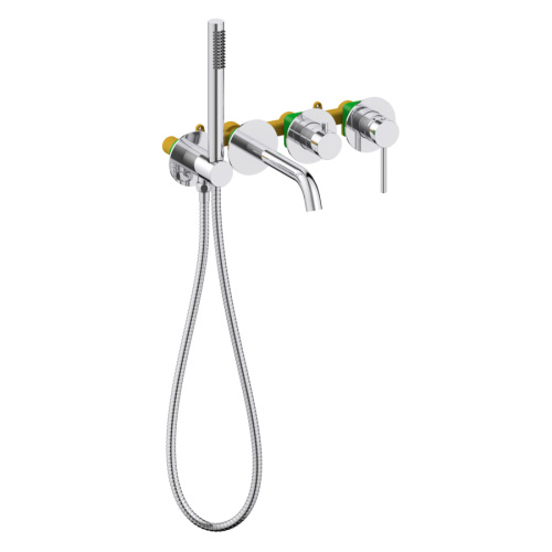 Смеситель для ванны и душа Timo Saona 2314/00YSM встраиваемый в стену хром без термостата