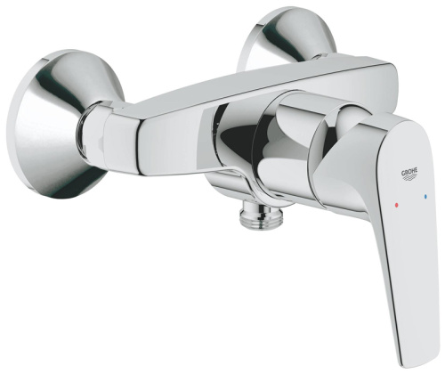 Смеситель Grohe BauFlow 23755000 настенный хром без термостата