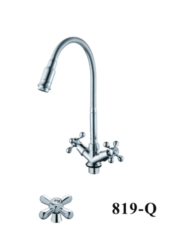 Смеситель для кухни D-Lin D151819-Q на мойку хром