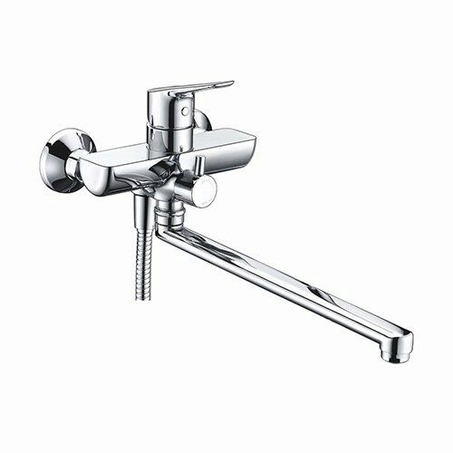Смеситель для ванны WasserKRAFT Lippe 4500 4502L настенный хром без термостата