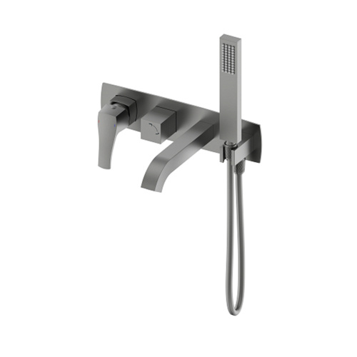 Смеситель для ванны и душа Wonzon & Woghand FLEX WW-88889072-BGM встраиваемый в стену графит