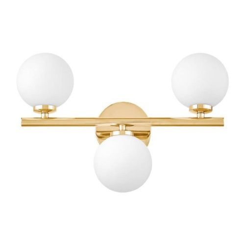 Светильник настенный Lumina Deco Marsiada (Марсиада) LDW 6033-3 F.GD