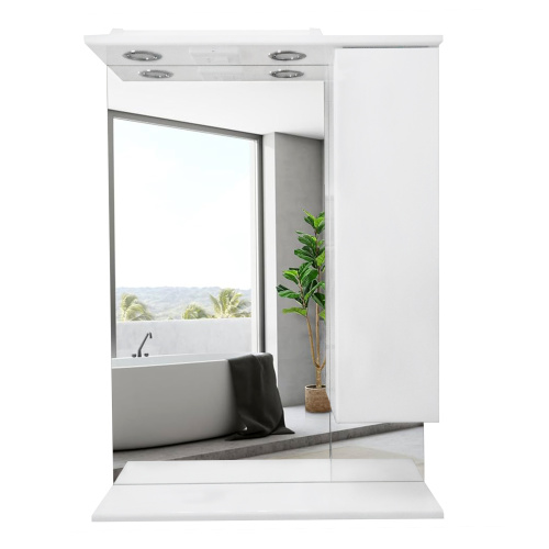 Зеркало-шкаф Azario CS00094631 60х16х83 подвесной Зеркало-шкаф Azario CS00094631 60х16х83 подвесной