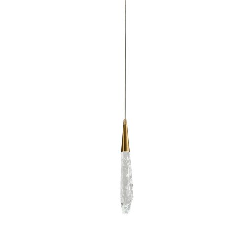 Светильник подвесной Delight Collection OD2438-1 gold/clear