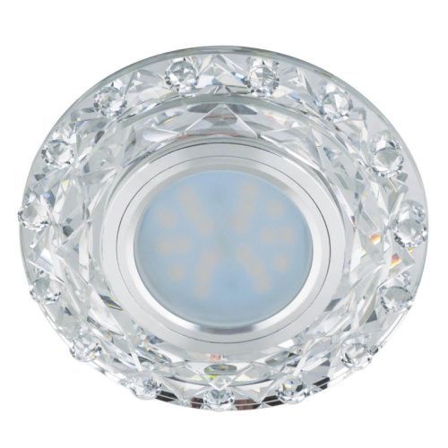 Светильник встраиваемый Fametto Luciole L130 (Луциоле Л130) DLS-L130 GU5.3 Chrome/Clear