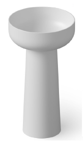 Раковина Dea Design Pedestal Basin 48 см DD2027 480 18 напольная цвет белый матовый