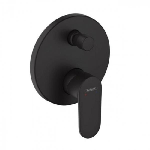 Смеситель Hansgrohe 71466670 настенный встраиваемый черный матовый без термостата