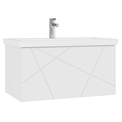 Тумба под раковину Vigo Geometry 035 76,6х43,8х39,5 подвесная