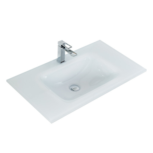 Раковина BelBagno  91 см BB910/465-LV-VTR-BL накладная цвет белый