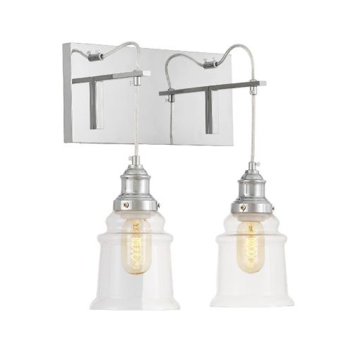 Бра Lumina Deco Moletti (Молетти) LDW 6844-2 CHR+PR