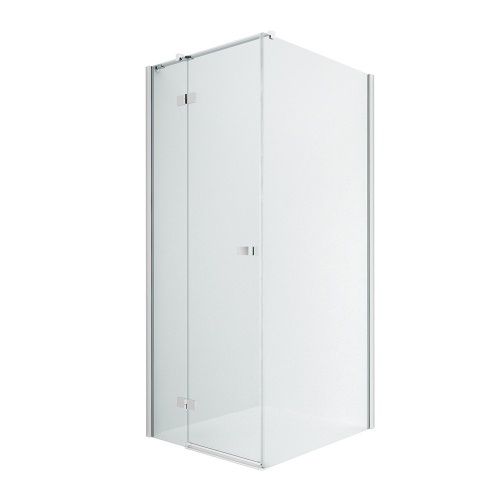 Душевой уголок New Trendy REFLEXA Chrome EXK-5118 90х90 стекло прозрачное профиль хром глянцевый без поддона