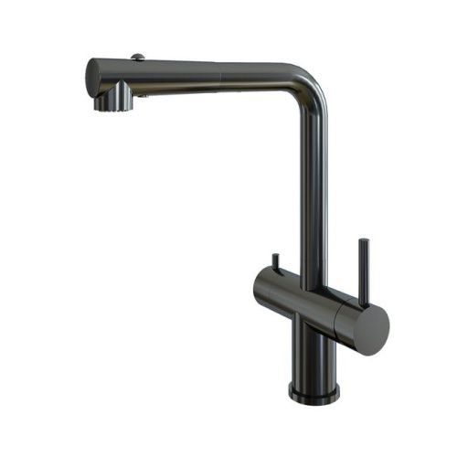 Смеситель для кухни Grandex Aqua Integra-SP 9020493 на мойку графит