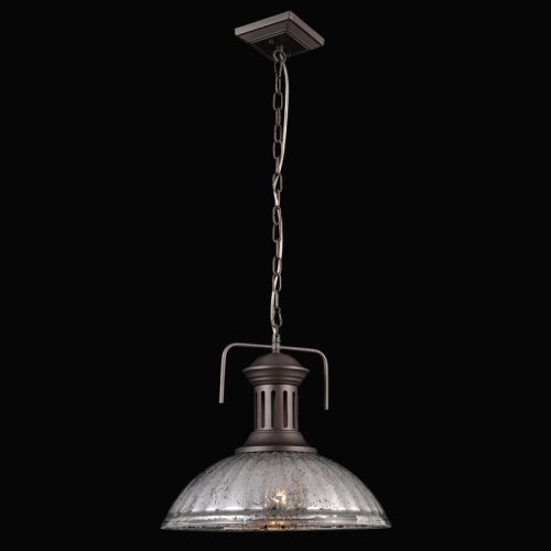 Светильник подвесной Natali Kovaltseva Industrial (Индустриал) INDUSTRIAL 71017A/1P ANTIQUE GRAY
