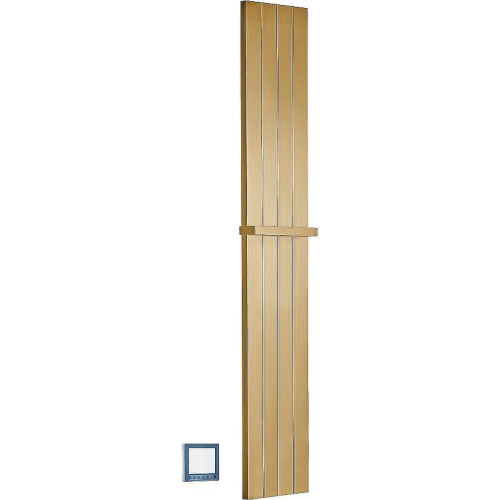 Полотенцесушитель Boheme Flat 725-MG подвесной электрический золото матовое