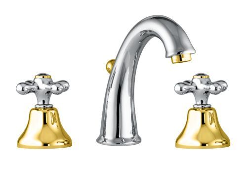 Смеситель Fiore 26CO0628 на раковину хром/золото