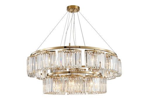 Люстра подвесная Newport 4350 4358+12/S gold