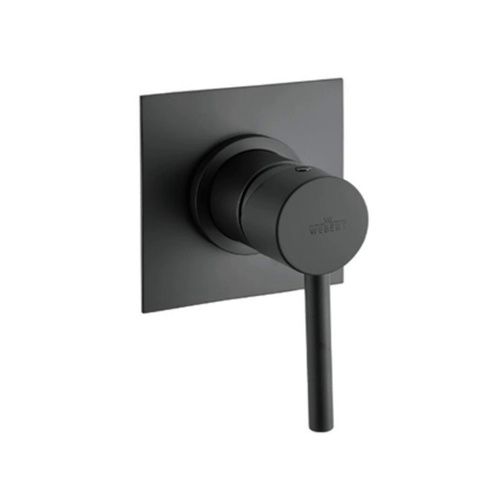 Смеситель для ванны и душа Webert Elio EL880101560 встраиваемый в стену черный - фото 2