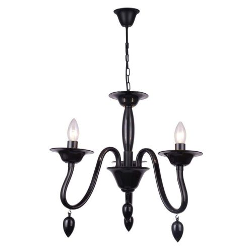 Люстра подвесная Toplight Martina Black (Мартина Блацк) TL7310D-03BL