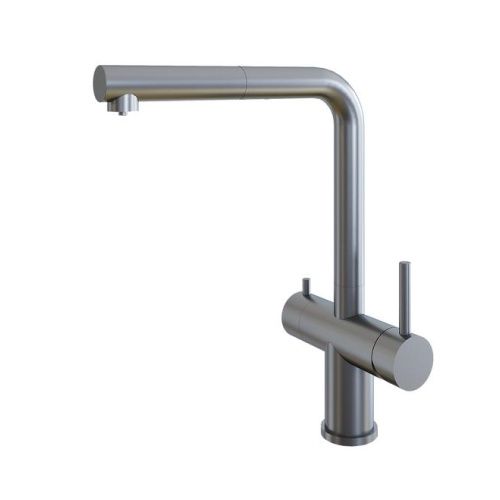 Смеситель для кухни Grandex Aqua Handy-P 902096 на мойку сатин