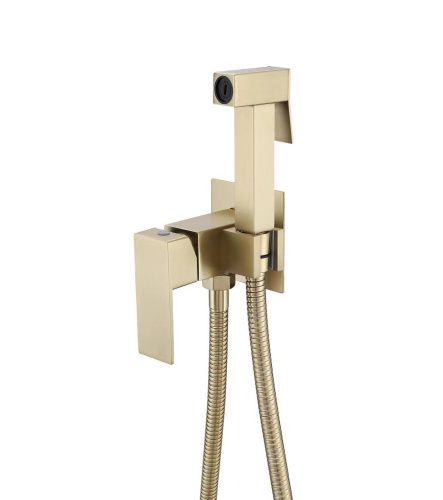 Гигиенический душ со смесителем Savol S-FXQ008C золото матовое