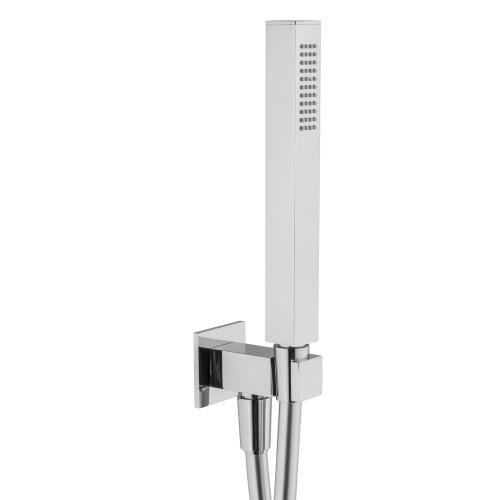 Душевая лейка с держателем Plumberia Selection SHOWER HST3108CR прямоугольная