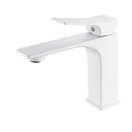 Смеситель Shevanik S6101C на раковину белый