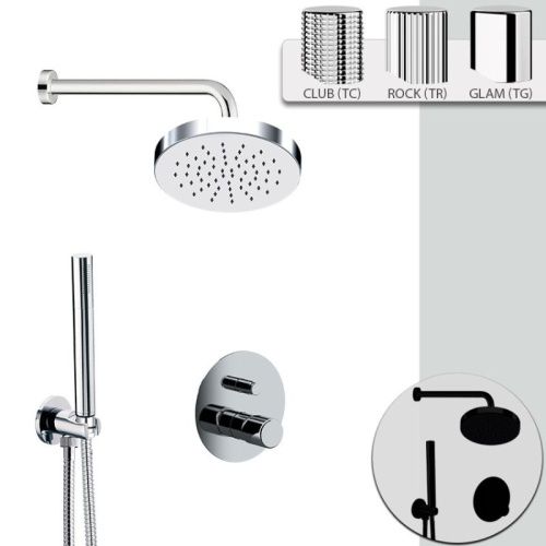 Душевая система Daniel Trilogy TR615ZL8322-CR встраиваемая цвет хром