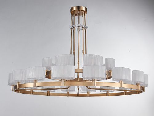 Люстра подвесная Newport 4330 4338+16/C gold