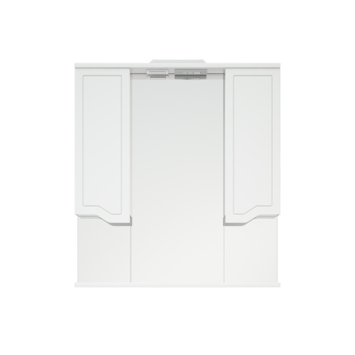 Зеркало-шкаф Corozo Мирра SD-00001516 75х17х82 подвесной цвет белый Зеркало-шкаф Corozo Мирра SD-00001516 75х17х82 подвесной цвет белый