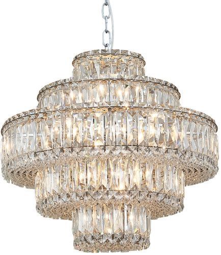 Люстра подвесная Newport 8450 8459+6/C chrome