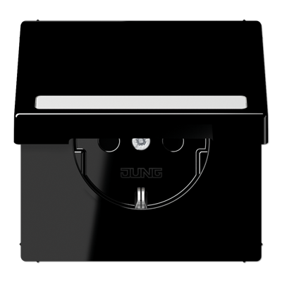 Розетка с крышкой Jung LS1520BFNAKLSW