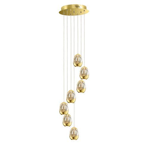 Люстра потолочная Delight Collection Terrene (Террене) MD13003023-7A gold