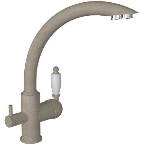 Смеситель для кухни Florentina Шале 333.25H.2113.107 на раковину песочный