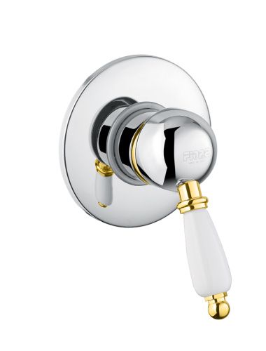 Смеситель для ванны и душа Fiore Imperiale 83CO5130 встраиваемый в стену хром/золото