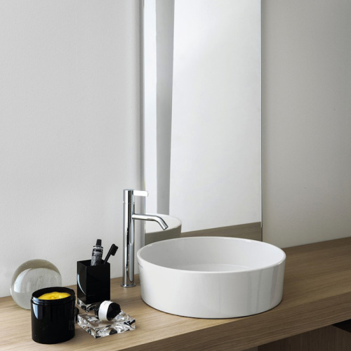 Раковина Laufen Kartell 42 см 8.1233.1.000.112.1 накладная цвет белый